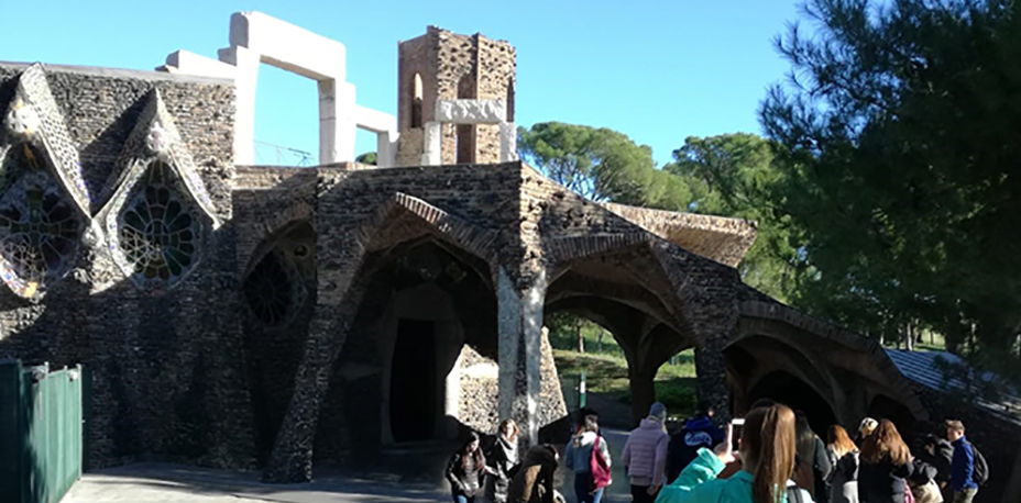 Visita a la Colònia Güell