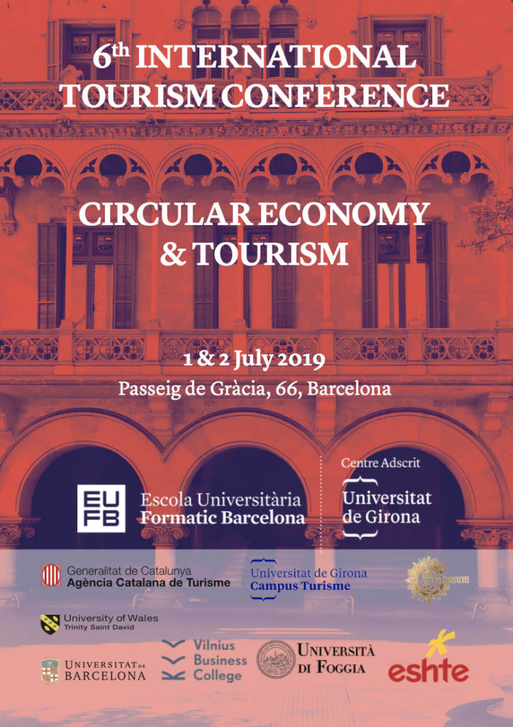 6th International Tourism Conference | Escuela Universitaria Formatic Barcelona